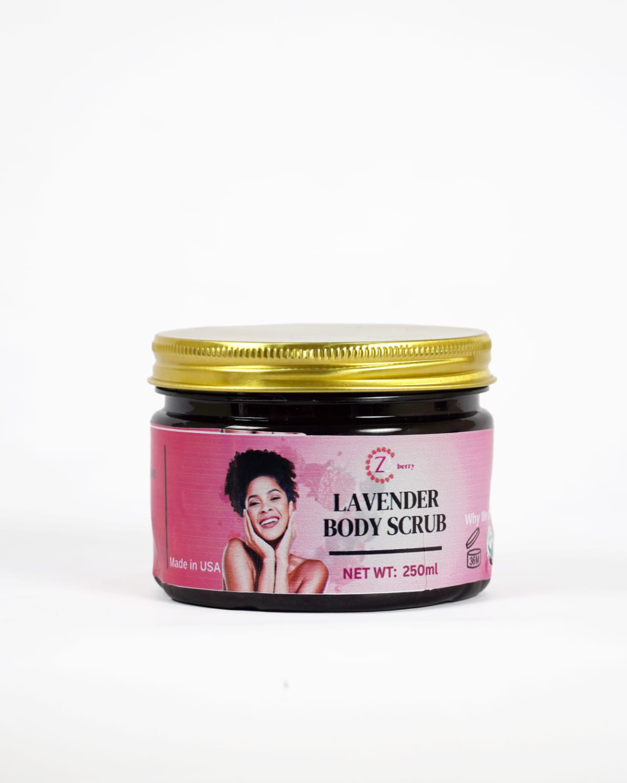 Zasberry Lavender Body Scrub