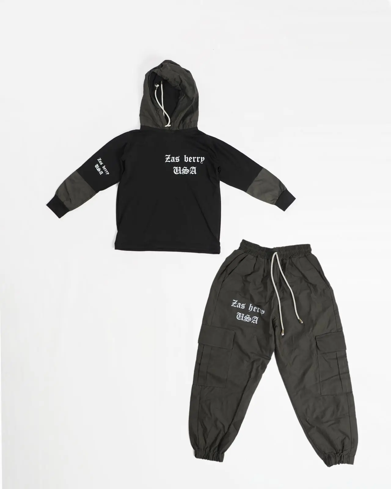 Unisex Kids Hoodies Set