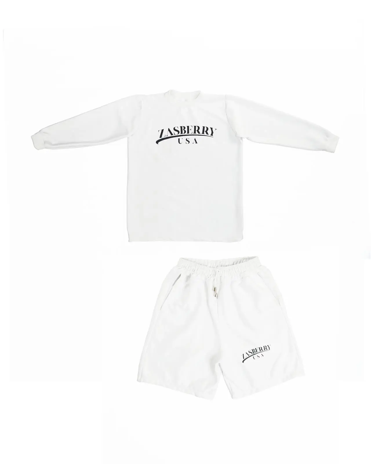 Zasberry Unisex Long Sleeve Short Set