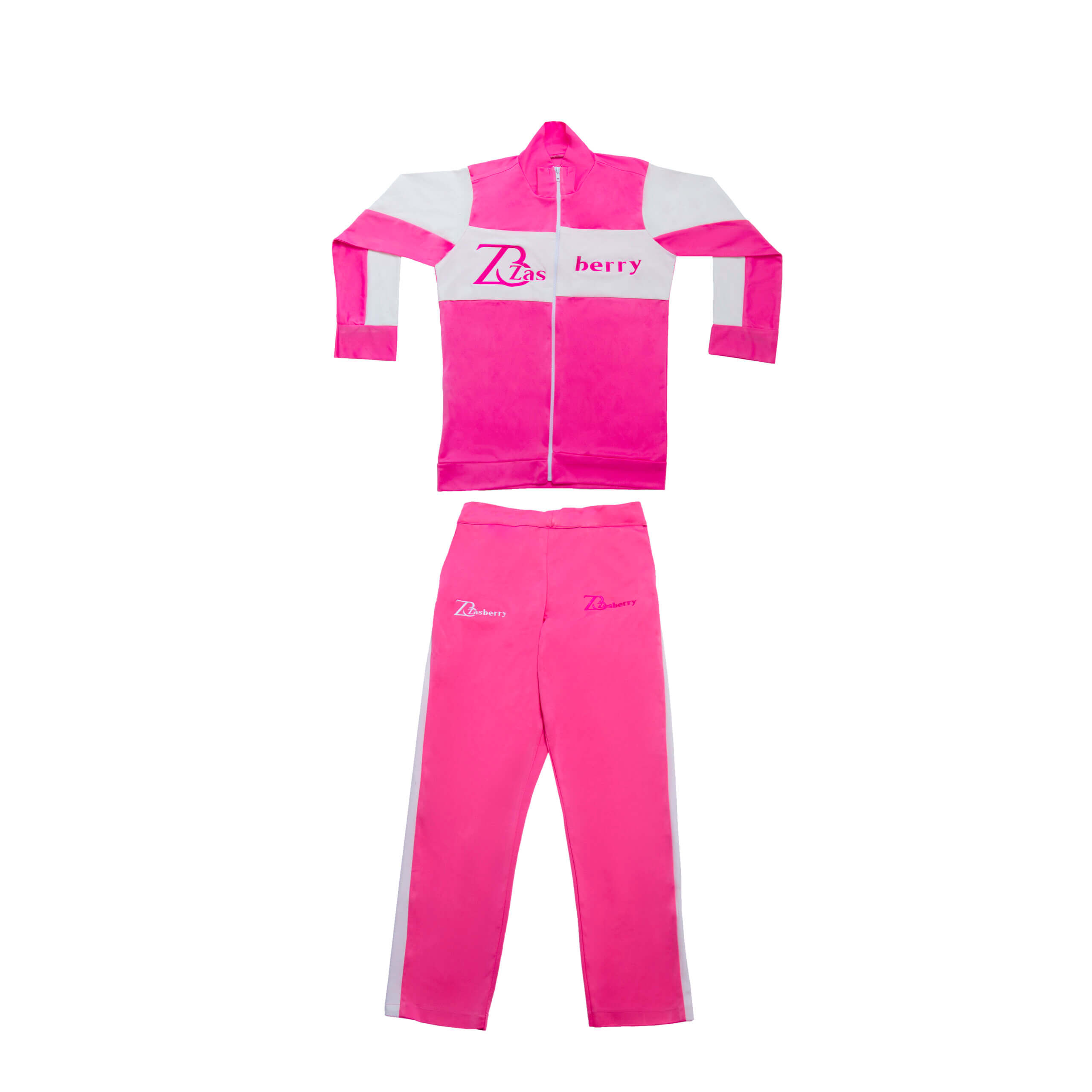 Zasberry Pink And White Set For Ladies