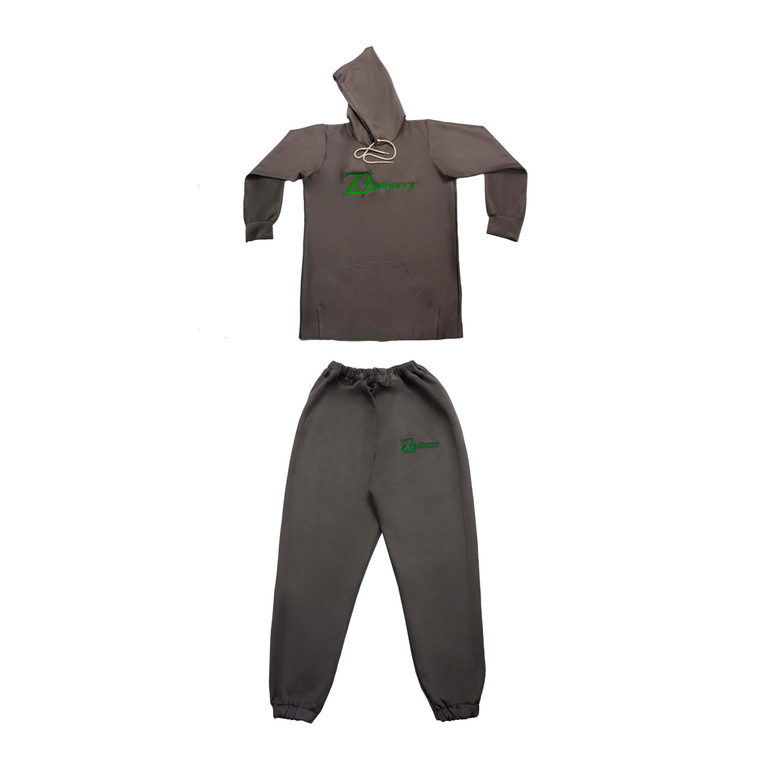 Zasberry Dark Ash Grey Men's Set