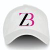 Zasberry Logo Alone White Face Cap