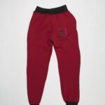 Zasberry Unisex Red Hoodie Pants