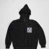 Zasberry Unisex Hoodie Top All Black