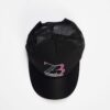 Zasberry Print Logo Black Face Cap