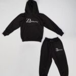 Zasberry Unisex Kid's Hoodies Set With Logo