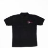 Zasberry Black Classic Polo Shirt In Embroidery Logo