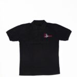 Zasberry Black Classic Polo Shirt In Embroidery Logo