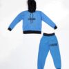 Zasberry Unisex Hoodie Top With Blue/Black Hand