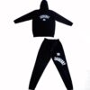 Zasberry Hoodie Two Piece Set With Print Logo