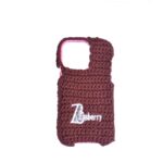 Zasberry Monogram Logo Crochet Phone Case