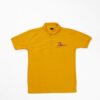 Zasberry Classic Polo Shirt In Embroidery Logo Yellow