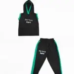 Zasberry Kids Sleeveless Hoodie Set