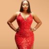 Zasberry Red Ruby Lace Dress