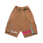 Zasberry Light Brown Men's Short