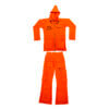 Zasberry Ladies Orange Multi-Pocket 2 Piece Set